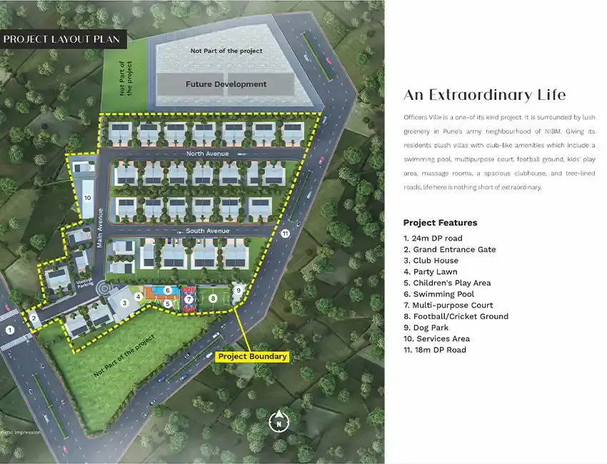 Neco Officers Ville - Project Layout Plan