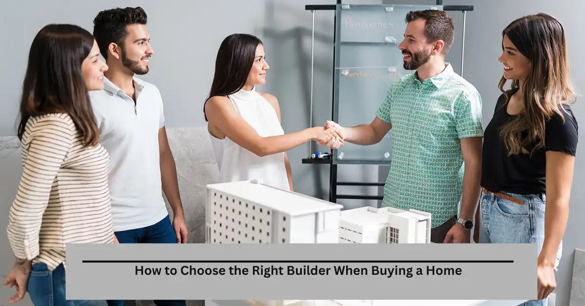 How to Choose the Right Builder When Buying a Home